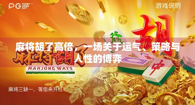 麻将胡了高倍，一场关于运气、策略与人性的博弈