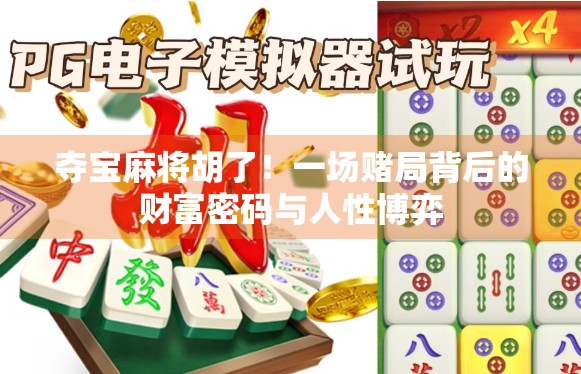 夺宝麻将胡了！一场赌局背后的财富密码与人性博弈