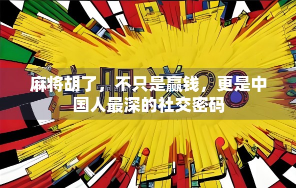 麻将胡了,不只是赢钱,更是中国人最深的社交密码 麻将胡了,不只是赢钱,更是中国人最深的社交密码