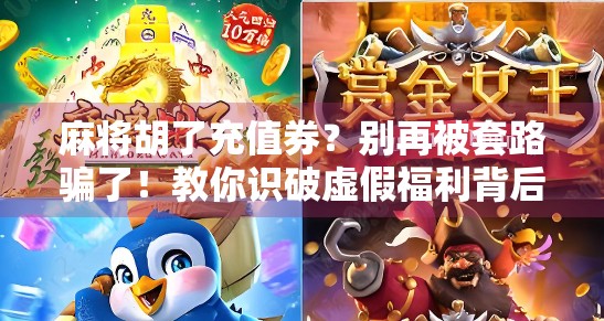 麻将胡了充值券?别再被套路骗了!教你识破虚假福利背后的陷阱 麻将胡了充值券?别再被套路骗了!教你识破虚假福利背后的陷阱