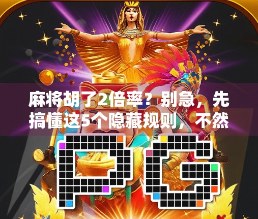 麻将胡了2倍率？别急，先搞懂这5个隐藏规则，不然你输得比赢还惨！