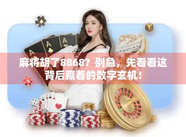 麻将胡了8868？别急，先看看这背后藏着的数字玄机！