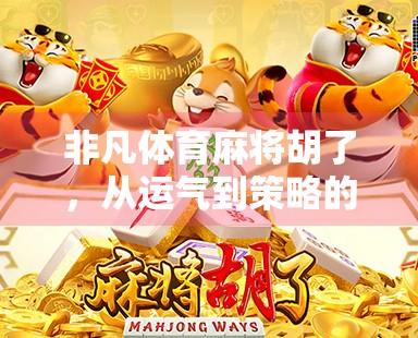 非凡体育麻将胡了,从运气到策略的升级之路,你真的懂麻将吗? 非凡体育麻将胡了,从运气到策略的升级之路,你真的懂麻将吗?