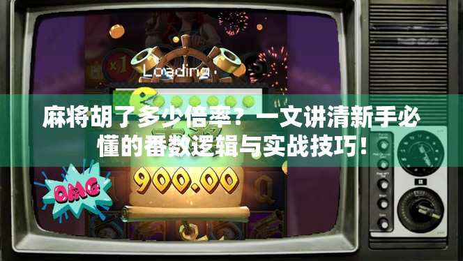 麻将胡了多少倍率?一文讲清新手必懂的番数逻辑与实战技巧! 麻将胡了多少倍率?一文讲清新手必懂的番数逻辑与实战技巧!