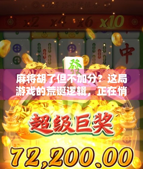 麻将胡了但不加分？这局游戏的荒诞逻辑，正在悄悄改变我们的社交规则！