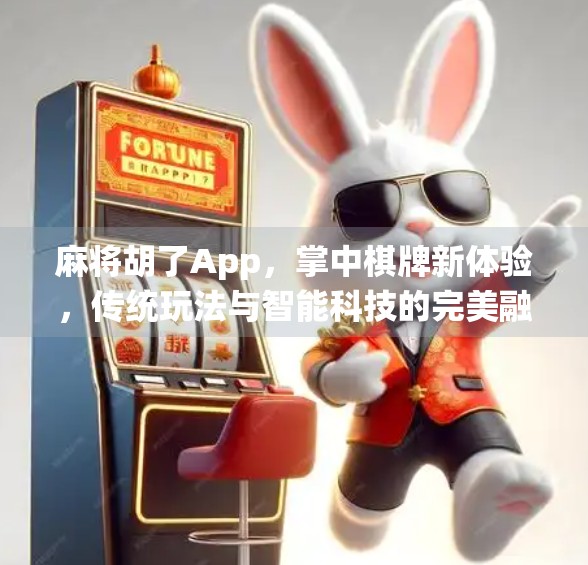 麻将胡了App，掌中棋牌新体验，传统玩法与智能科技的完美融合