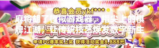 麻将胡了模拟游戏器，指尖上的棋牌江湖，让传统技艺焕发数字新生