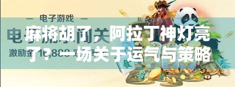 麻将胡了，阿拉丁神灯亮了？一场关于运气与策略的奇妙碰撞
