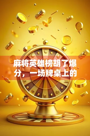 麻将英雄榜胡了爆分,一场牌桌上的人生逆袭实录 麻将英雄榜胡了爆分,一场牌桌上的人生逆袭实录