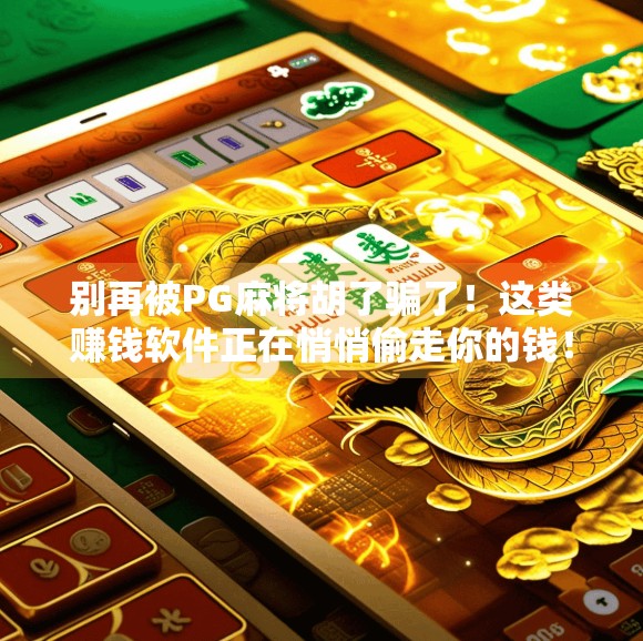 别再被PG麻将胡了骗了!这类赚钱软件正在悄悄偷走你的钱! 别再被PG麻将胡了骗了!这类赚钱软件正在悄悄偷走你的钱!