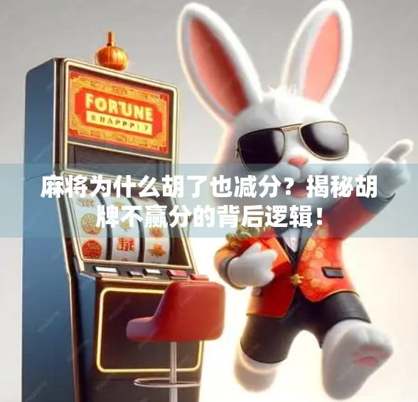 麻将为什么胡了也减分?揭秘胡牌不赢分的背后逻辑! 麻将为什么胡了也减分?揭秘胡牌不赢分的背后逻辑!