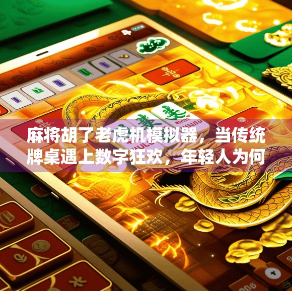 麻将胡了老虎机模拟器,当传统牌桌遇上数字狂欢,年轻人为何沉迷其中? 麻将胡了老虎机模拟器,当传统牌桌遇上数字狂欢,年轻人为何沉迷其中?