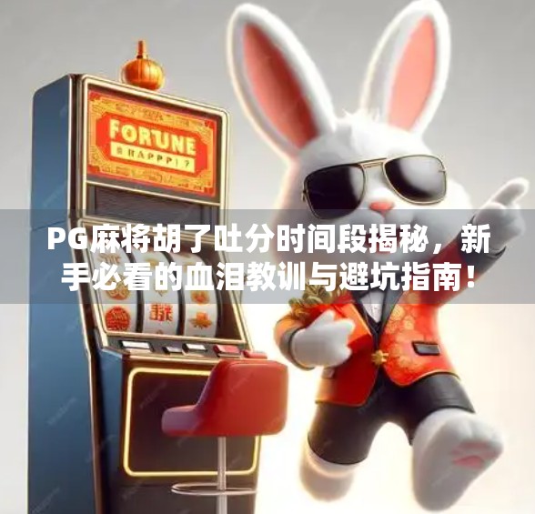 PG麻将胡了吐分时间段揭秘，新手必看的血泪教训与避坑指南！