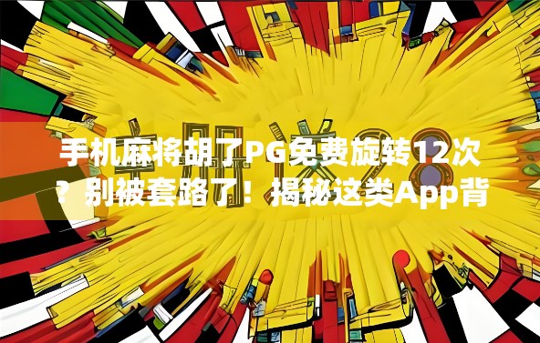 手机麻将胡了PG免费旋转12次？别被套路了！揭秘这类App背后的甜蜜陷阱