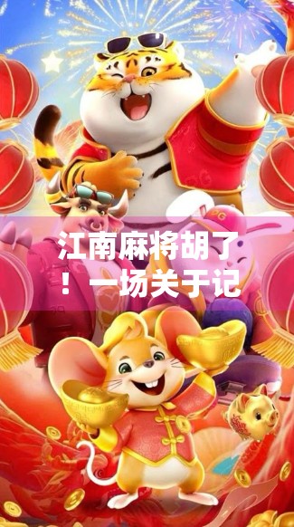 江南麻将胡了!一场关于记忆、乡愁与烟火气的牌局人生 江南麻将胡了!一场关于记忆、乡愁与烟火气的牌局人生